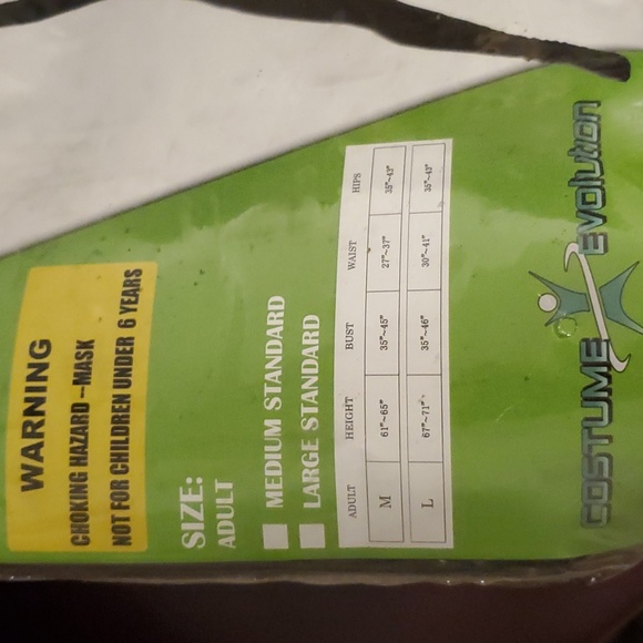 Invisible man costume black - Picture 2 of 7